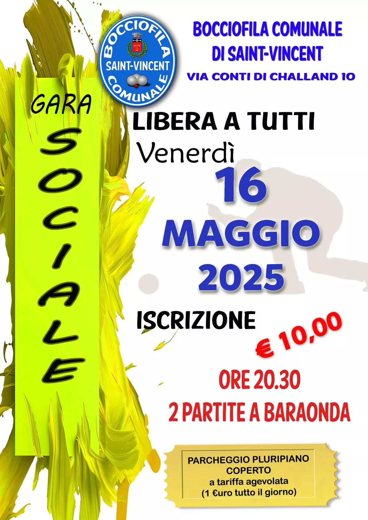 Gara Sociale 16 Maggio 2025