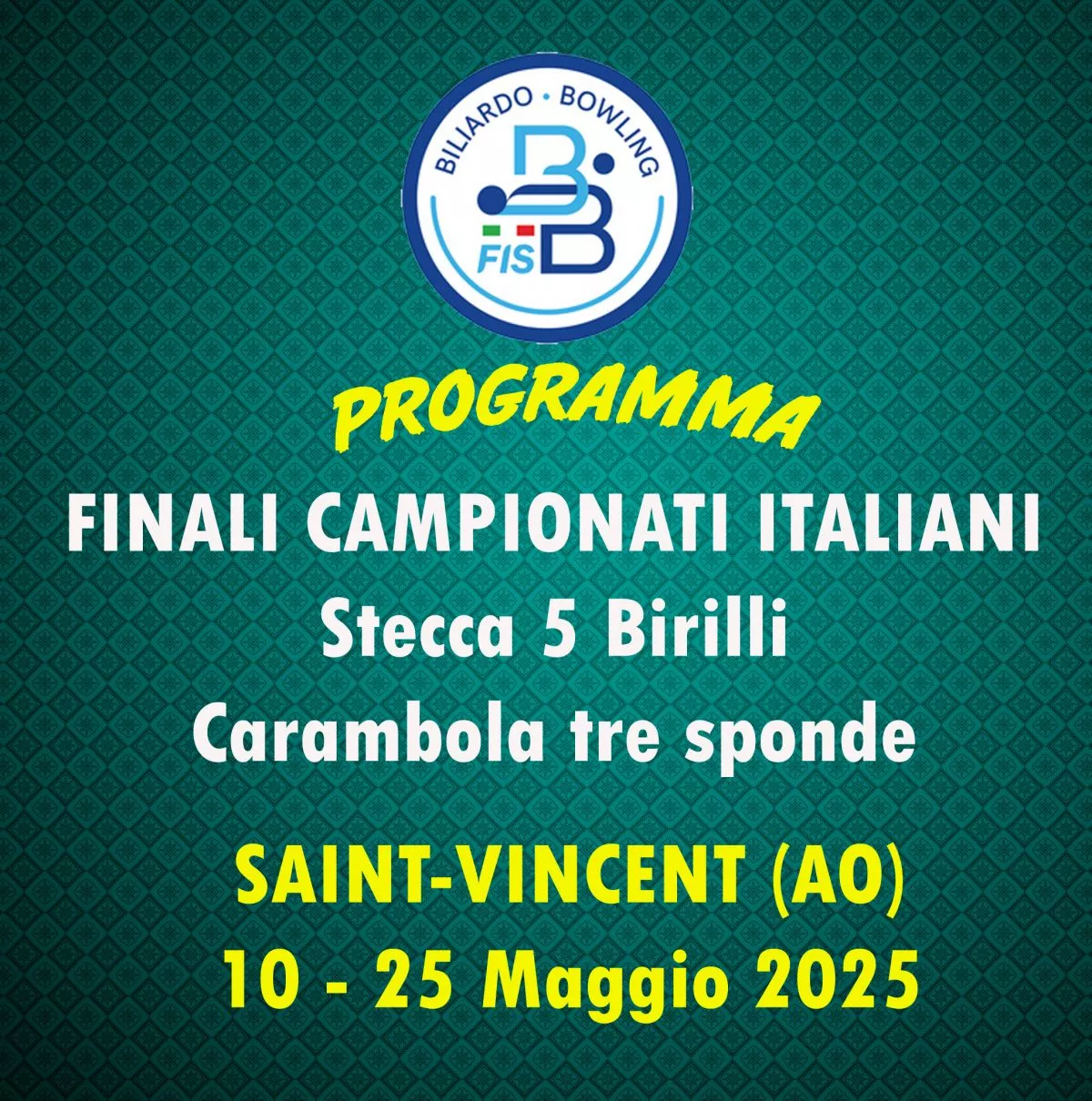Campionati Italiani Stecca Saint-Vincent