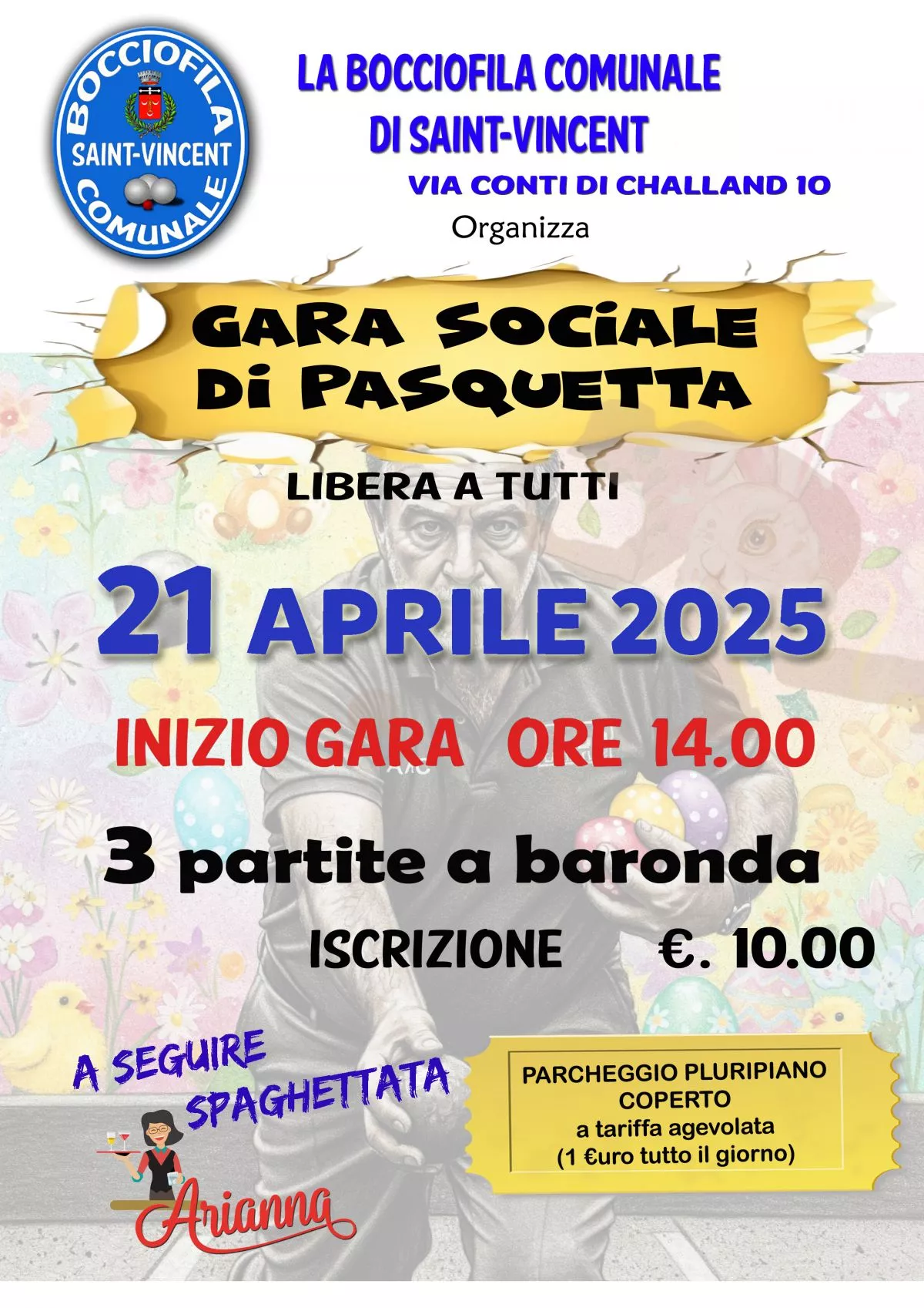 Gara Sociale Volo Pasqua